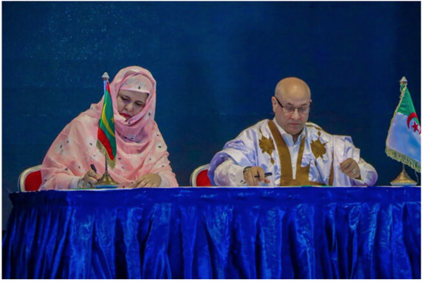 La Mauritanie et l’Algérie signent deux accords de coopération dans le domaine du commerce La Mauritanie et l’Algérie signent deux accords de coopération dans le domaine du commerce