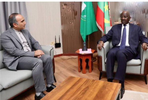 Le ministre des affaires étrangères reçoit l’ambassadeur d’Iran Le ministre des affaires étrangères reçoit l’ambassadeur d’Iran