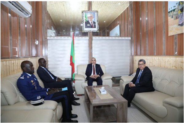 Le ministre de l’intérieur s’entretient avec l’ambassadeur du Sénégal en Mauritanie