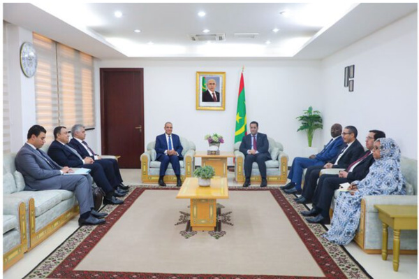 Le Premier ministre reçoit le ministre des Affaires étrangères Egyptien