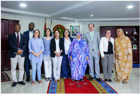 La présidente de la région de Nouakchott reçoit l’ambassadeur d’Espagne