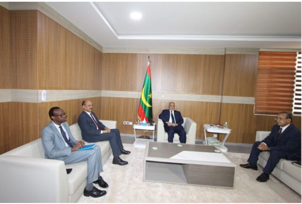 Le Président de l’Assemblée Nationale reçoit le Chargé d’affaires de l’Ambassade du Soudan Le Président de l’Assemblée Nationale reçoit le Chargé d’affaires de l’Ambassade du Soudan