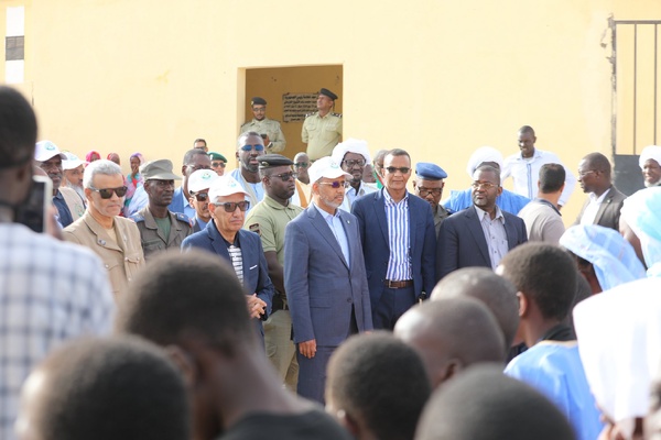 Trarza : le délégué général à TAAZOUR visite des projets de développement Trarza : le délégué général à TAAZOUR visite des projets de développement