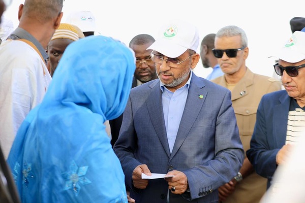 Trarza : le délégué général à TAAZOUR visite des projets de développement Trarza : le délégué général à TAAZOUR visite des projets de développement