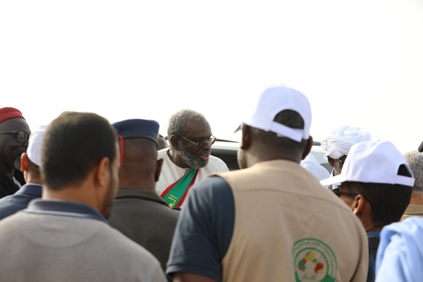 Trarza : le délégué général à TAAZOUR visite des projets de développement Trarza : le délégué général à TAAZOUR visite des projets de développement