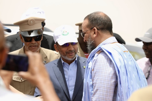 Trarza : le délégué général à TAAZOUR visite des projets de développement Trarza : le délégué général à TAAZOUR visite des projets de développement