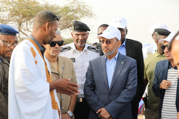 Trarza : le délégué général à TAAZOUR visite des projets de développement Trarza : le délégué général à TAAZOUR visite des projets de développement