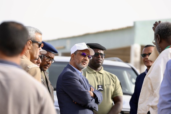 Trarza : le délégué général à TAAZOUR visite des projets de développement Trarza : le délégué général à TAAZOUR visite des projets de développement