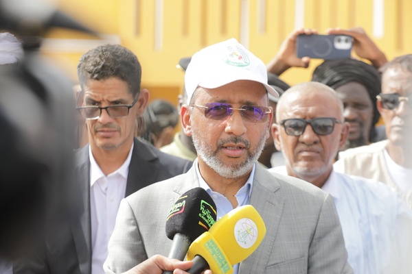 Le délégué général à la solidarité inaugure une école intégrée dans la commune de Jiki, à Amourj Le délégué général à la solidarité inaugure une école intégrée dans la commune de Jiki, à Amourj