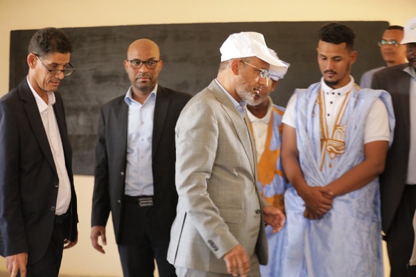 Le délégué général à la solidarité inaugure une école intégrée dans la commune de Jiki, à Amourj Le délégué général à la solidarité inaugure une école intégrée dans la commune de Jiki, à Amourj