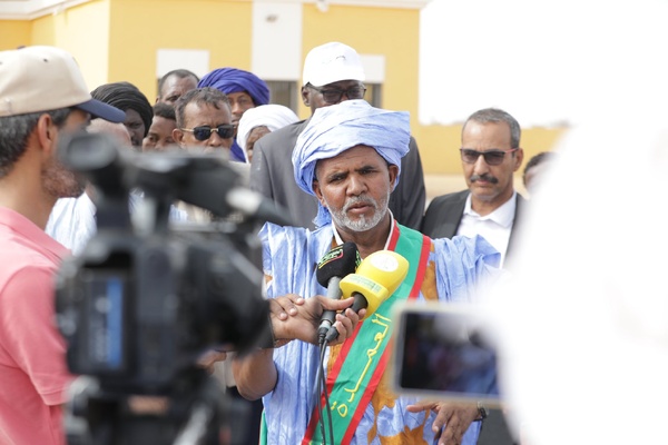 Le délégué général à la solidarité inaugure une école intégrée dans la commune de Jiki, à Amourj Le délégué général à la solidarité inaugure une école intégrée dans la commune de Jiki, à Amourj