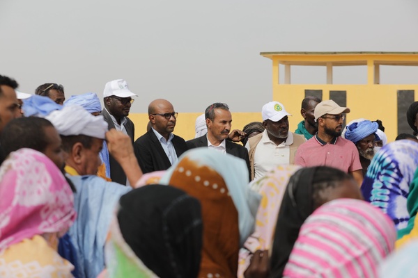 Le délégué général à la solidarité inaugure une école intégrée dans la commune de Jiki, à Amourj