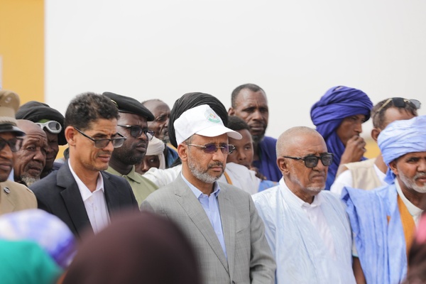 Le délégué général à la solidarité inaugure une école intégrée dans la commune de Jiki, à Amourj Le délégué général à la solidarité inaugure une école intégrée dans la commune de Jiki, à Amourj