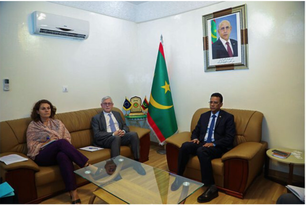 Le ministre de la Pêche s’entretient avec l’ambassadeur de l’UE Le ministre de la Pêche s’entretient avec l’ambassadeur de l’UE