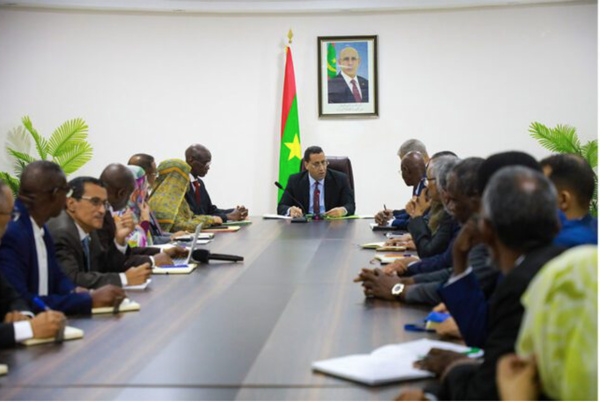 Le Premier ministre préside la réunion du comité ministériel chargé du Fonds d’appui au logement des enseignants Le Premier ministre préside la réunion du comité ministériel chargé du Fonds d’appui au logement des enseignants