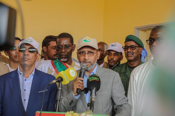 Le délégué général de Taazour lance des projets sociaux dans certaines communes du Gorgol Le délégué général de Taazour lance des projets sociaux dans certaines communes du Gorgol