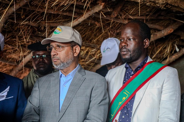 Le délégué général de Taazour lance des projets sociaux dans certaines communes du Gorgol Le délégué général de Taazour lance des projets sociaux dans certaines communes du Gorgol