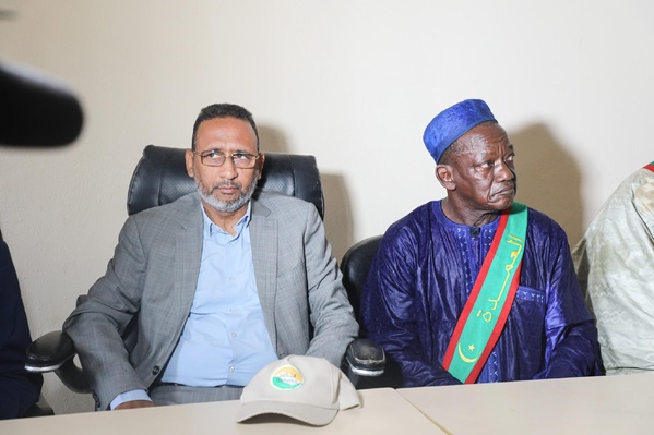 Le délégué général de Taazour lance des projets sociaux dans certaines communes du Gorgol Le délégué général de Taazour lance des projets sociaux dans certaines communes du Gorgol