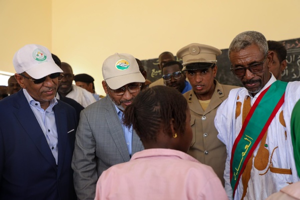 Le délégué général de Taazour lance des projets sociaux dans certaines communes du Gorgol Le délégué général de Taazour lance des projets sociaux dans certaines communes du Gorgol