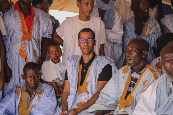 Le délégué général de TAAZOUR supervise le lancement de projets sociaux au Brakna Le délégué général de TAAZOUR supervise le lancement de projets sociaux au Brakna