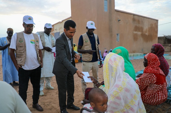 Le délégué général de TAAZOUR supervise le lancement de projets sociaux au Brakna Le délégué général de TAAZOUR supervise le lancement de projets sociaux au Brakna