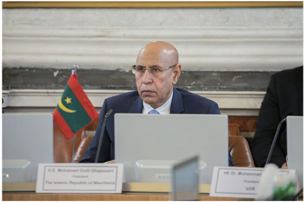 Le Président de la République appelle les bailleurs de fonds à soutenir les efforts de la Mauritanie pour un développement intégré et durable Le Président de la République appelle les bailleurs de fonds à soutenir les efforts de la Mauritanie pour un développement intégré et durable