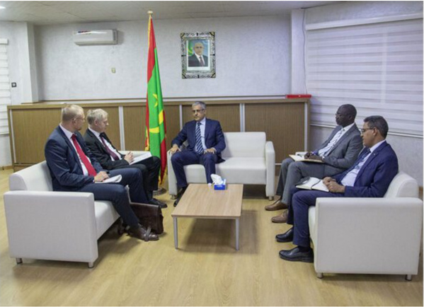 Le ministre de l’Energie reçoit l’ambassadeur d’Allemagne Le ministre de l’Energie reçoit l’ambassadeur d’Allemagne