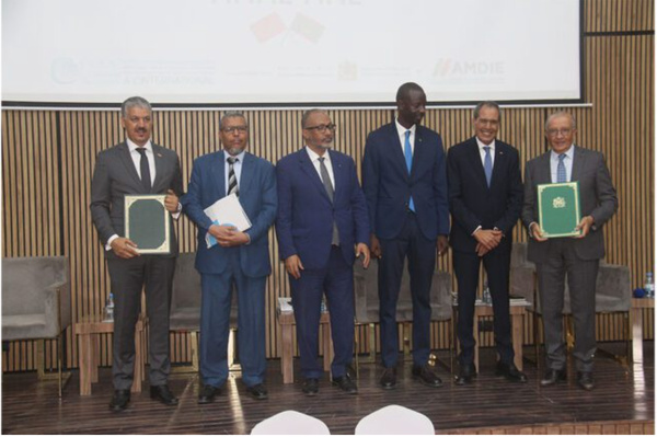 Ouverture de la journée mauritano-marocaine pour la promotion du partenariat industriel Ouverture de la journée mauritano-marocaine pour la promotion du partenariat industriel