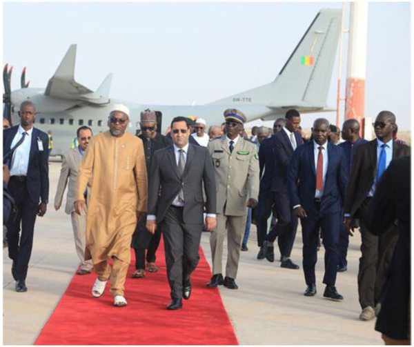 Le vice-président de la République de Gambie entame une visite en Mauritanie Le vice-président de la République de Gambie entame une visite en Mauritanie