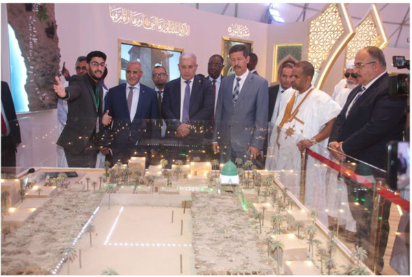 Les présidents de l’Assemblée nationale et du Conseil populaire national algérien visitent l’exposition et le musée de la biographie prophétique à Nouakchott. Les présidents de l’Assemblée nationale et du Conseil populaire national algérien visitent l’exposition et le musée de la biographie prophétique à Nouakchott.