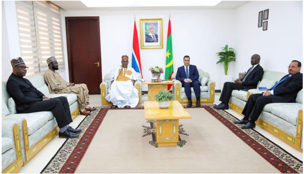 Le Premier ministre s’est entretenu avec le vice-président de la République de Gambie Le Premier ministre s’est entretenu avec le vice-président de la République de Gambie