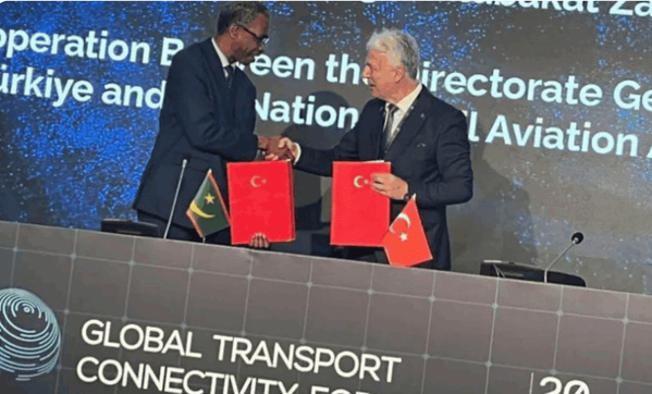 Aviation civile : signature d’un mémorandum d’entente entre la Mauritanie et la Turquie