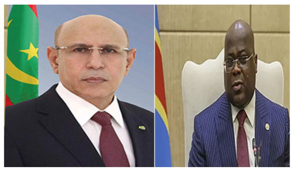 Le Président de la République félicite le Président de la République démocratique du Congo à l’occasion de la fête d’indépendance de son pays