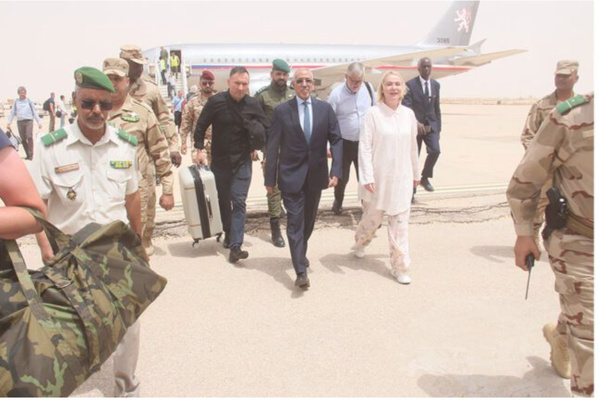Arrivée à Nouakchott de la ministre tchèque de la Défense