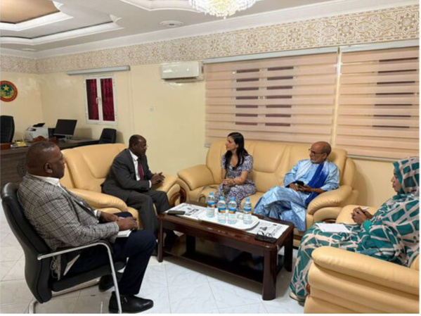 Le Président de la CNDH reçoit la cheffe du programme ACLEP-G5 Sahel Le Président de la CNDH reçoit la cheffe du programme ACLEP-G5 Sahel