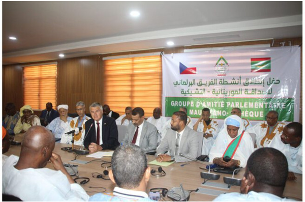 Début des travaux du groupe parlementaire d’amitié Mauritano – Tchèque Début des travaux du groupe parlementaire d’amitié Mauritano – Tchèque