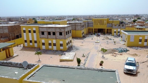 Le délégué général de TAAZOUR appelle tous les acteurs concernés par la mise en œuvre des travaux d’infrastructures scolaires à Nouakchott à redoubler d’efforts afin de les achever avant le début de la prochaine année scolaire 2025/2026