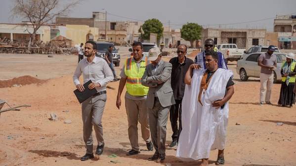 Le délégué général de TAAZOUR appelle tous les acteurs concernés par la mise en œuvre des travaux d’infrastructures scolaires à Nouakchott à redoubler d’efforts afin de les achever avant le début de la prochaine année scolaire 2025/2026