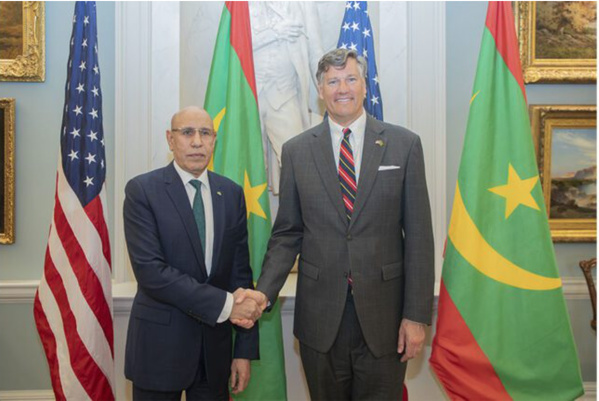Le Président de la République rencontre le Secrétaire d’État adjoint des États-Unis
