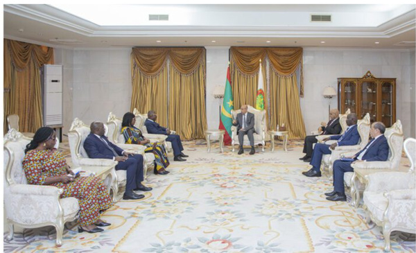 Le Président de la République reçoit le Ministre des Affaires étrangères, de l’Intégration africaine et des Ivoiriens de l’extérieur