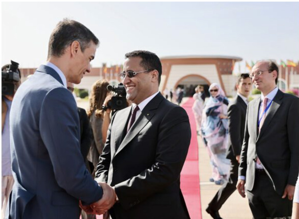 Le président du gouvernement espagnol conclut une visite officielle en Mauritanie
