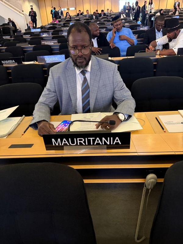 ​Une délégation parlementaire mauritanienne participe à la 6e Conférence mondiale des Présidents de parlement à Genève