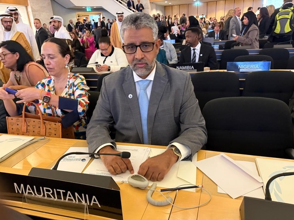 Une délégation parlementaire mauritanienne participe à la 6e Conférence mondiale des Présidents de parlement à Genève Une délégation parlementaire mauritanienne participe à la 6e Conférence mondiale des Présidents de parlement à Genève