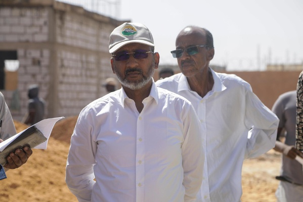 Le Délégué général de “Taazour” s’informe de l’avancement des travaux de construction d’installations éducatives dans les wilayas de Nouakchott. Le Délégué général de “Taazour” s’informe de l’avancement des travaux de construction d’installations éducatives dans les wilayas de Nouakchott.