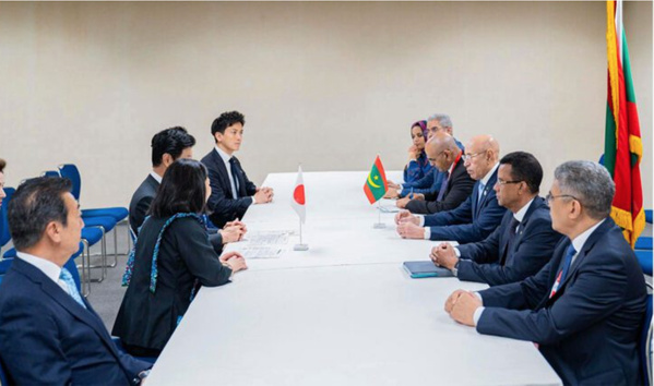 Le Président de la République rencontre une délégation des «Parlementaires amis de l’Afrique» Le Président de la République rencontre une délégation des «Parlementaires amis de l’Afrique»