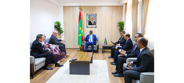 Le ministre des Affaires étrangères reçoit le chef de cabinet de la commission des Affaires étrangères du Sénat américain
