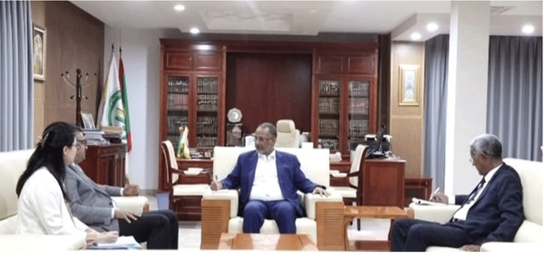 Le président de l’Union national du patronat mauritanien rencontre le représentant de l’UNICEF dans notre pays Le président de l’Union national du patronat mauritanien rencontre le représentant de l’UNICEF dans notre pays