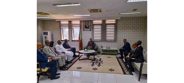 Le ministre de l’Économie et des Finances s’entretient avec une délégation conjointe d’organisations régionales et de développement Le ministre de l’Économie et des Finances s’entretient avec une délégation conjointe d’organisations régionales et de développement