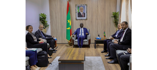 Le ministre des Affaires étrangères reçoit une délégation des Nations Unies