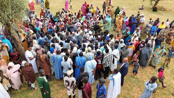 Taazour au Gorgol : Le Délégué général de la Solidarité s’enquiert de la situation des citoyens victimes des inondations à Tifoundé Civé Taazour au Gorgol : Le Délégué général de la Solidarité s’enquiert de la situation des citoyens victimes des inondations à Tifoundé Civé